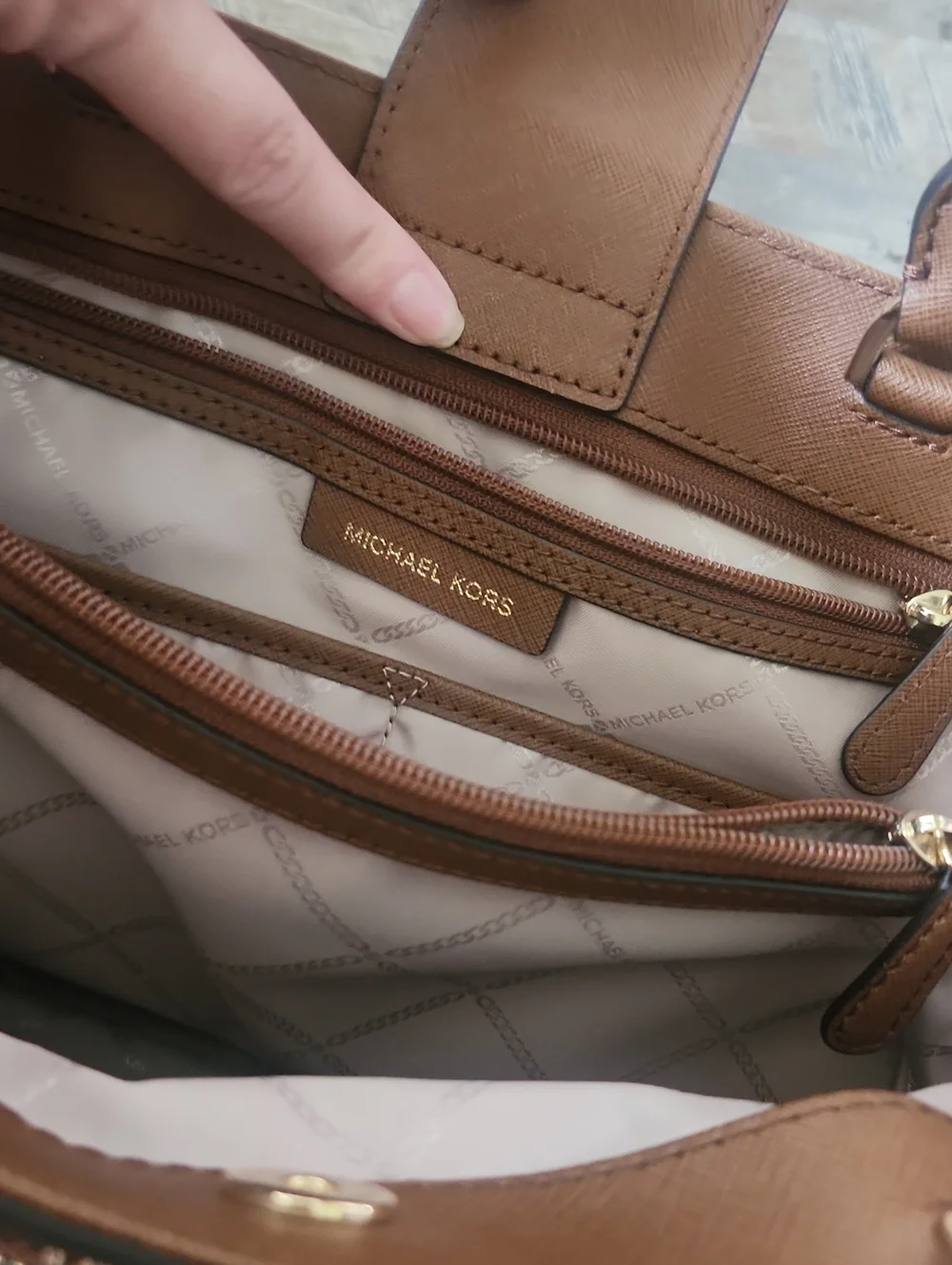 Michael Kors structured michael
